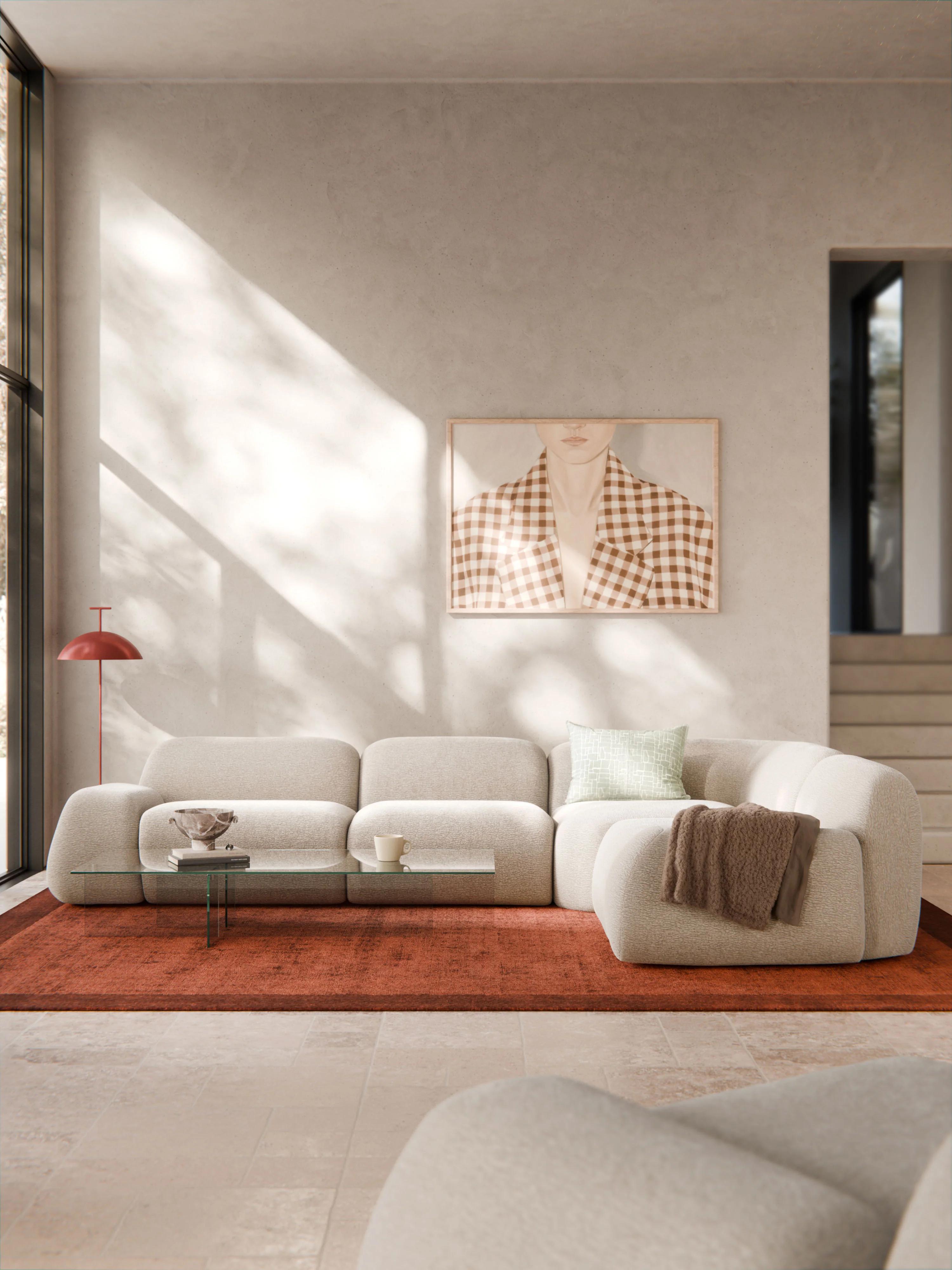 Modulares Ecksofa Wolke (4-Sitzer)