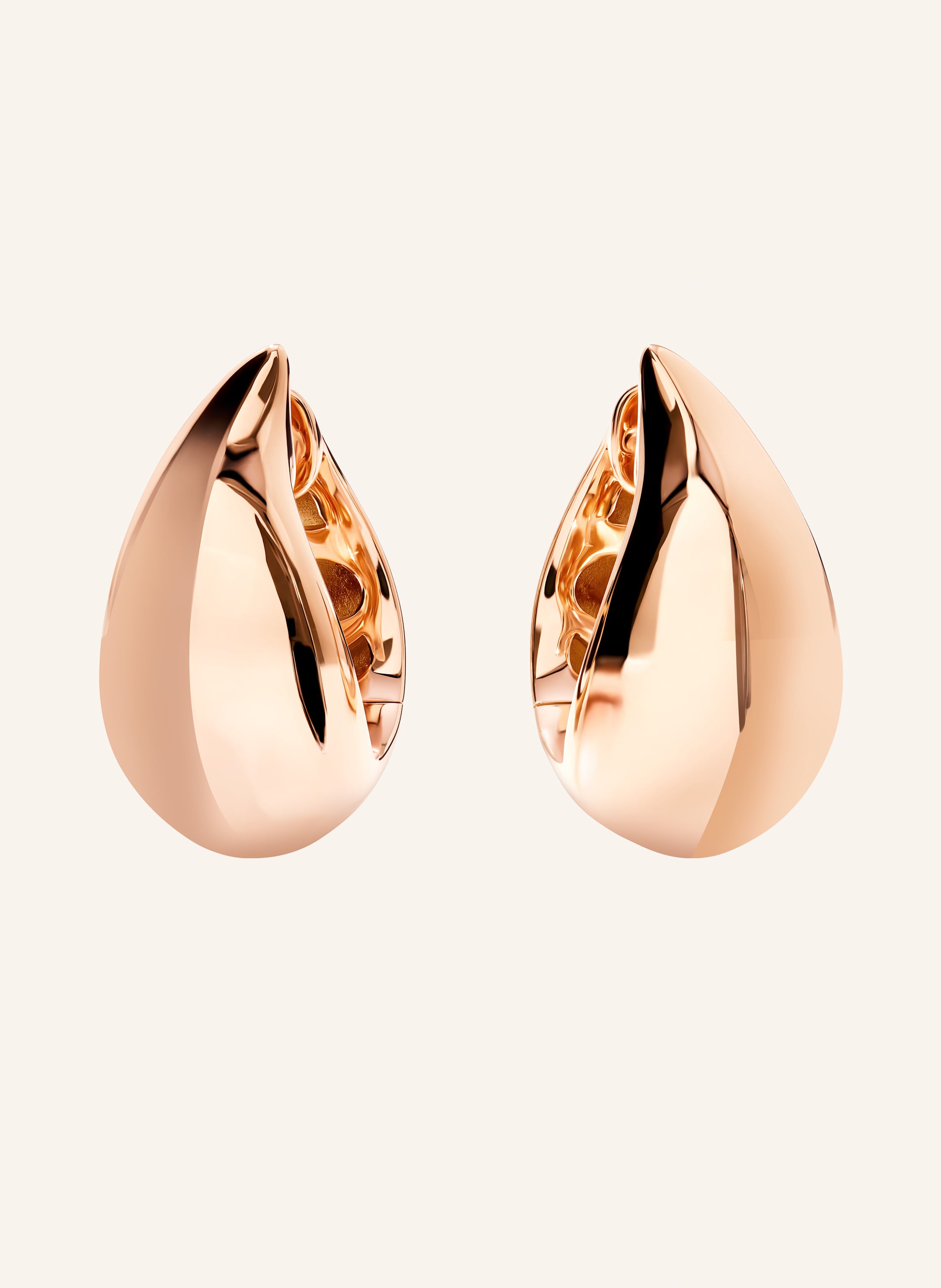 TAMARA COMOLLI Ohrringe SIGNATURE OHRRINGE HUGGIES CURVED DROP
