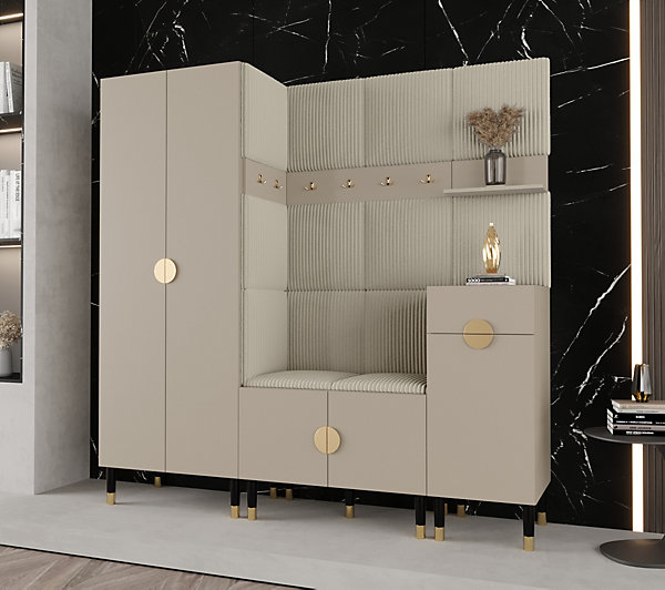 Ensemble de garde-robe Palermo 1 200x200x46 (Cachemire   Poso 100)