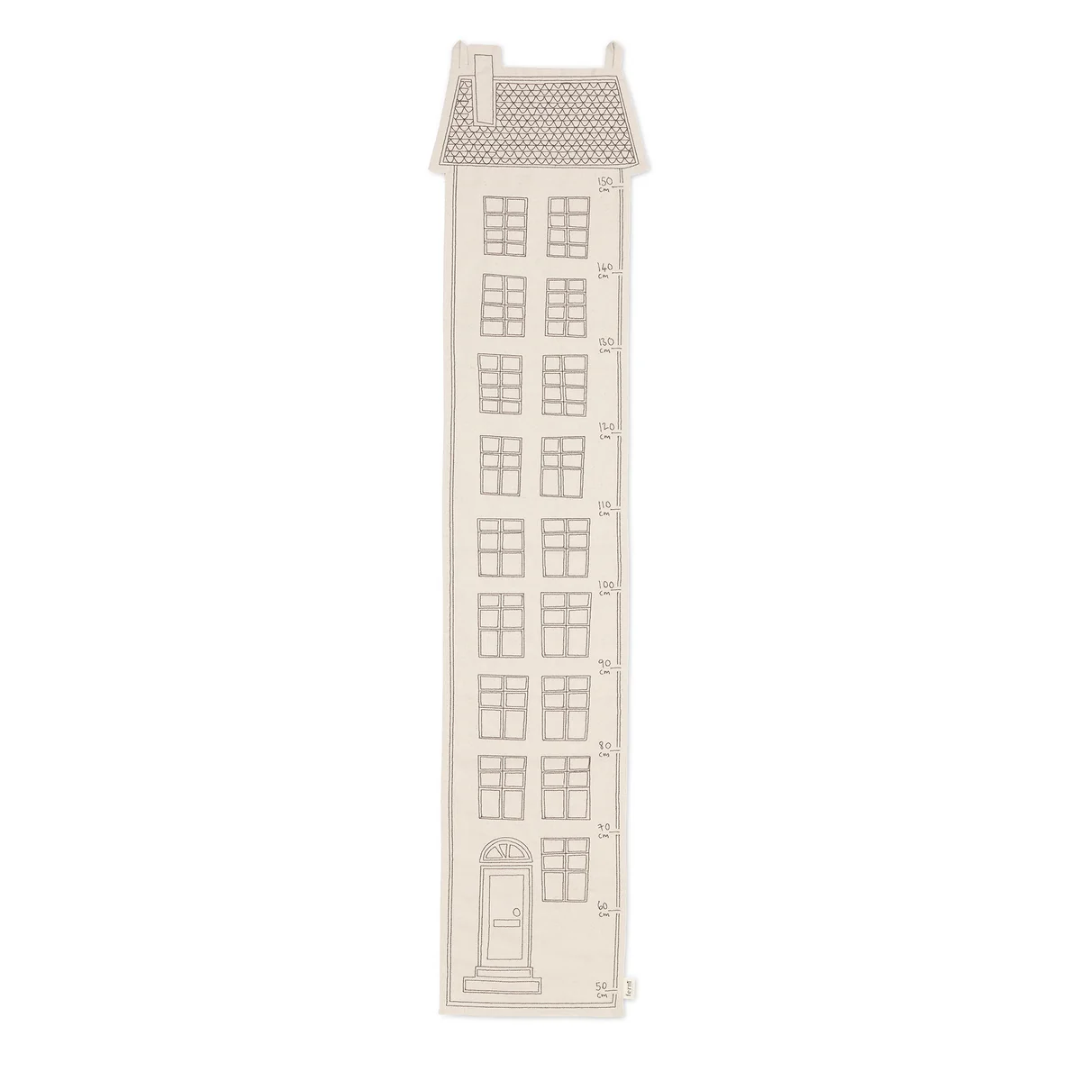 Ferm Living - Abode Growth Chart, undyed off white