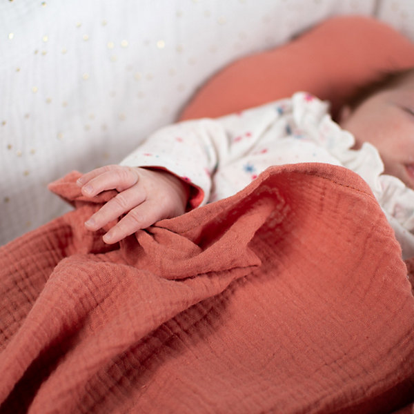 Maxi lange en gaze de coton Jeanne