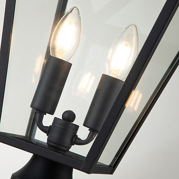 Lanterne de piédestal Alford Place 2 lumières
