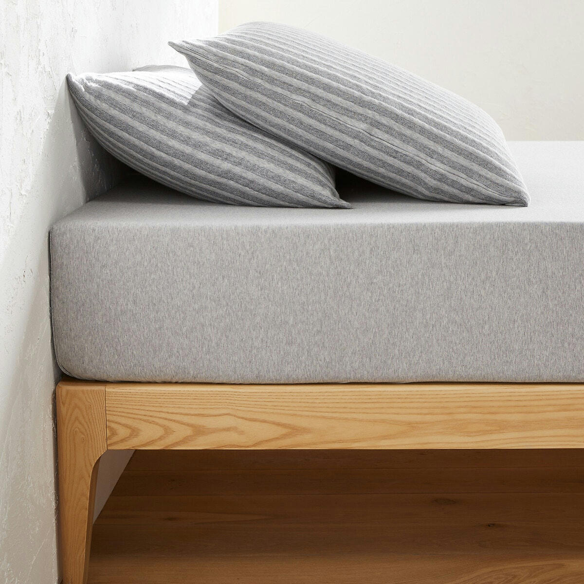 Drap housse jersey coton, bonnet 30 cm, Archi