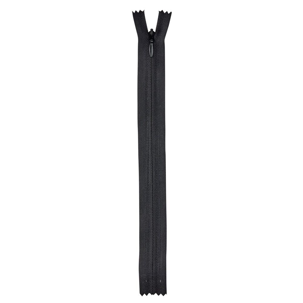 Fermeture à glissière noire L20cm