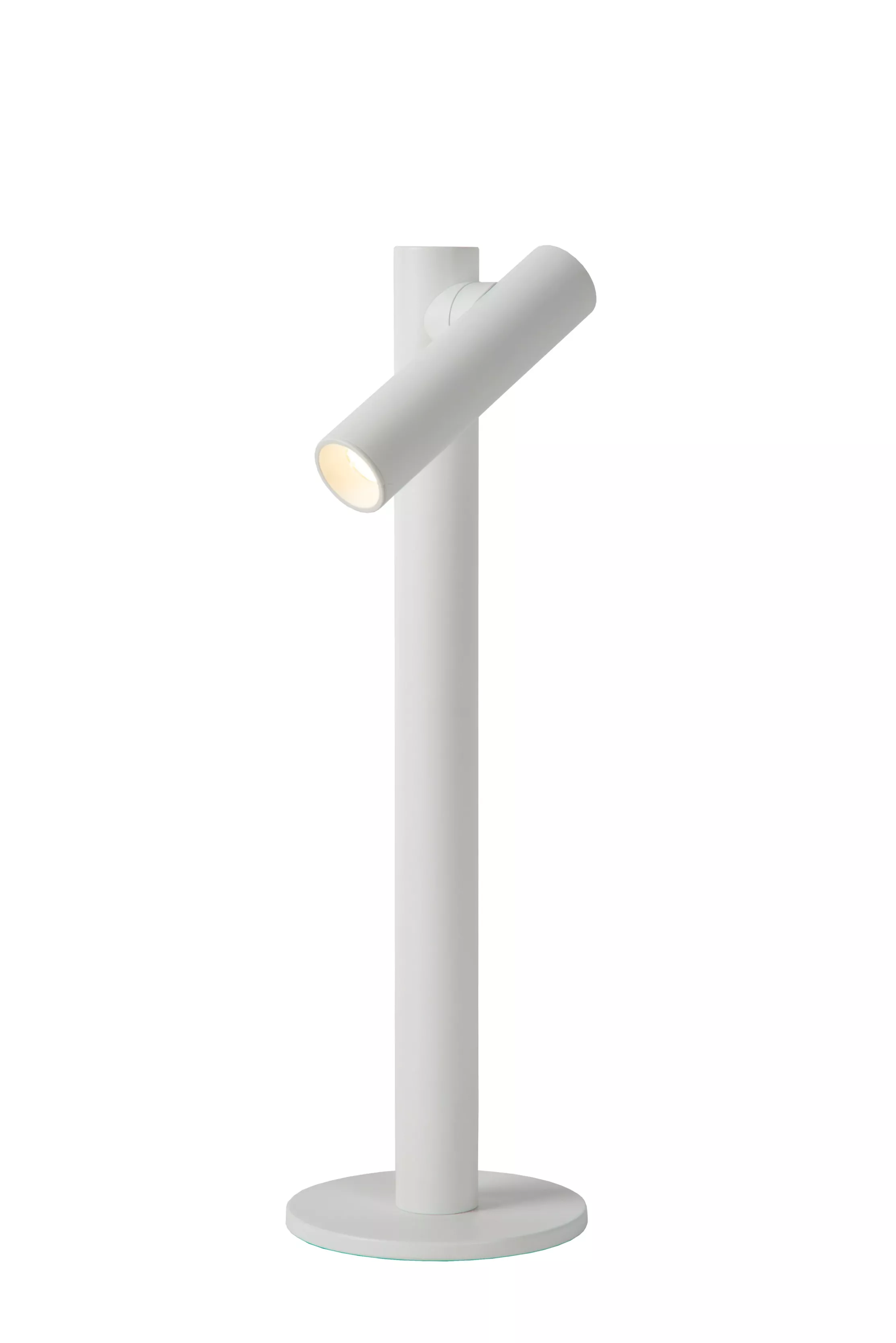Lampa stołowa akumulatorowa ANTRIM biała LED 2.2W wys:35,8cm Lucide