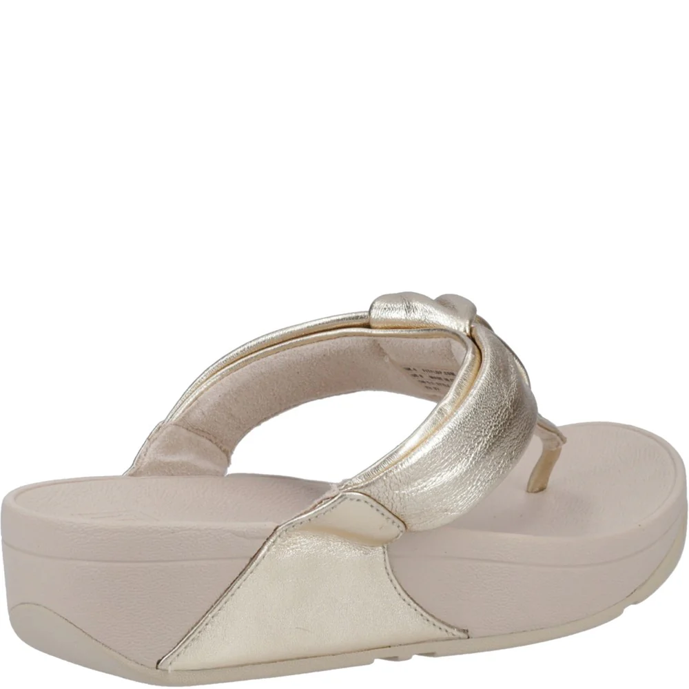 Fitflop Lulu Padded Knot Toe Post Sandals