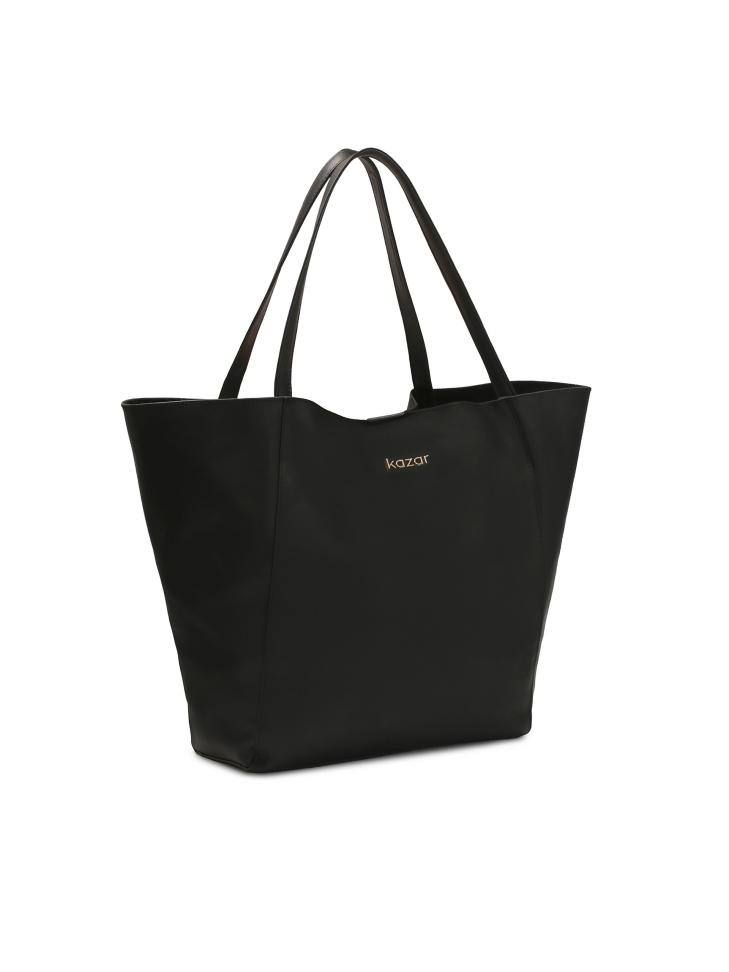 Large leather shoulder bag