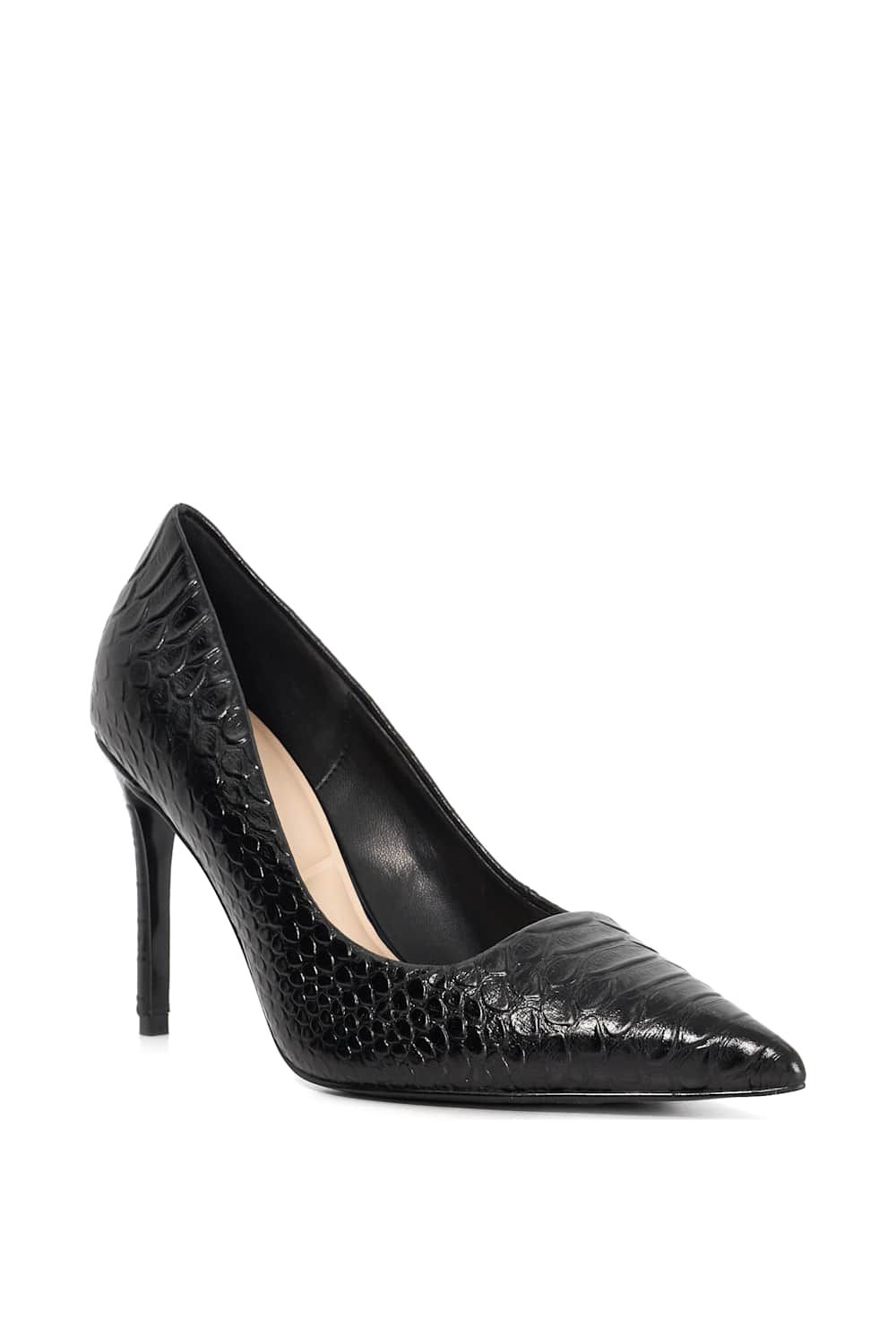 Dune London Assured' Leather Court Shoes