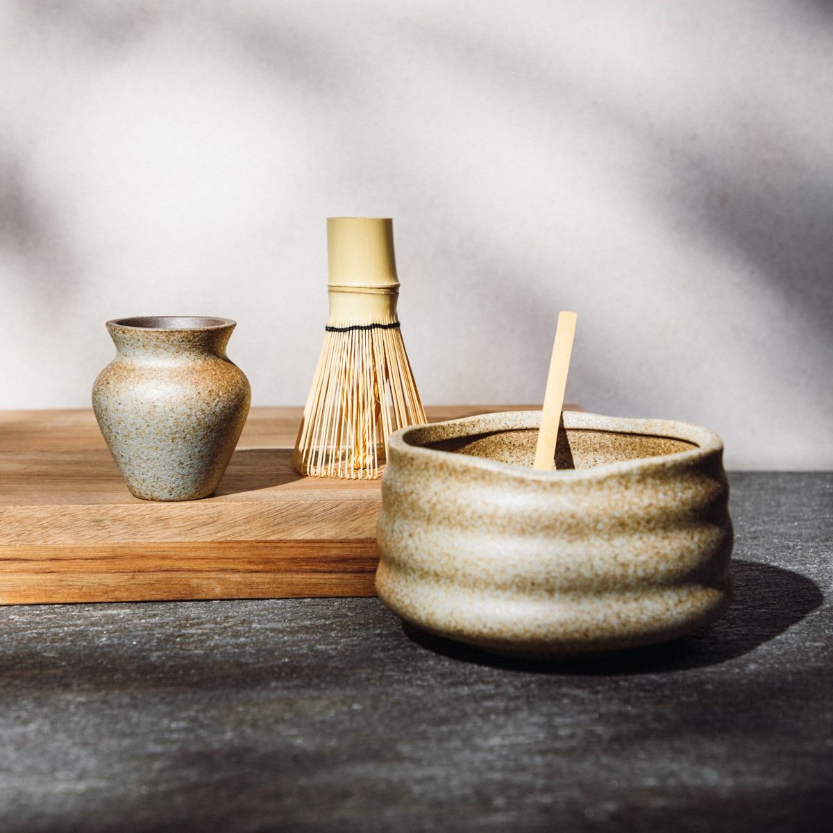 Zestaw YUNOMI do przygotowywania matchy 4 el