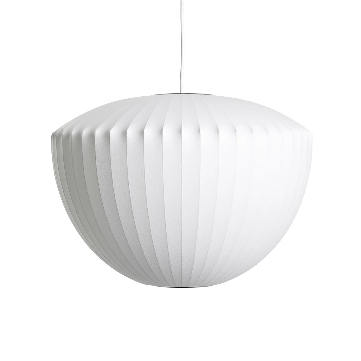 HAY - Nelson Apple Bubble Pendelleuchte M, Ø 53.5 x H 37 cm, off white