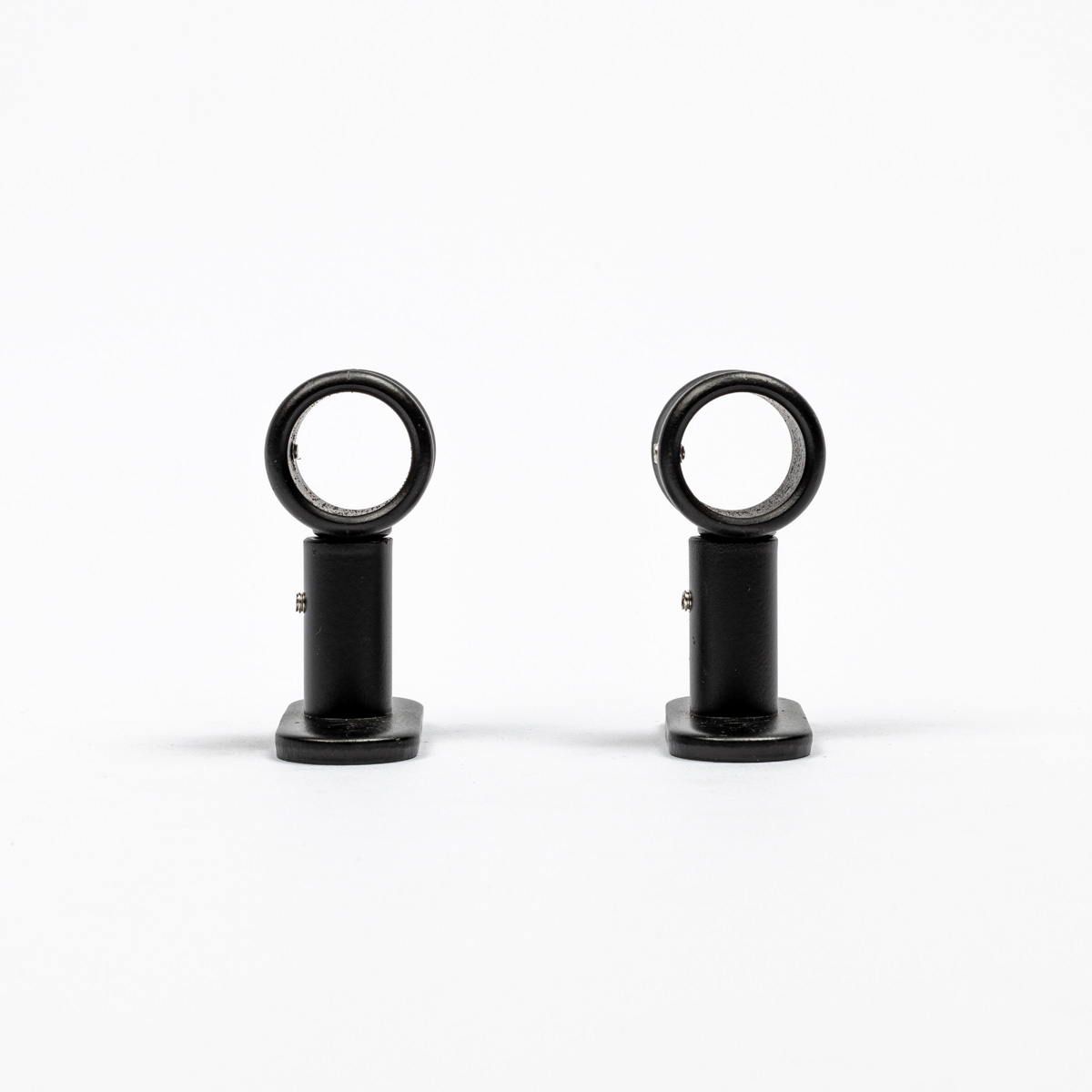 Conjunto 2 suportes varão preto