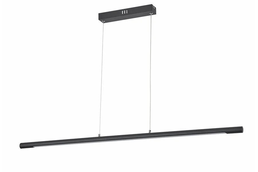 Lampa wisząca Branson czarna LED 1x18W Neutralna biel 1440lm Reality