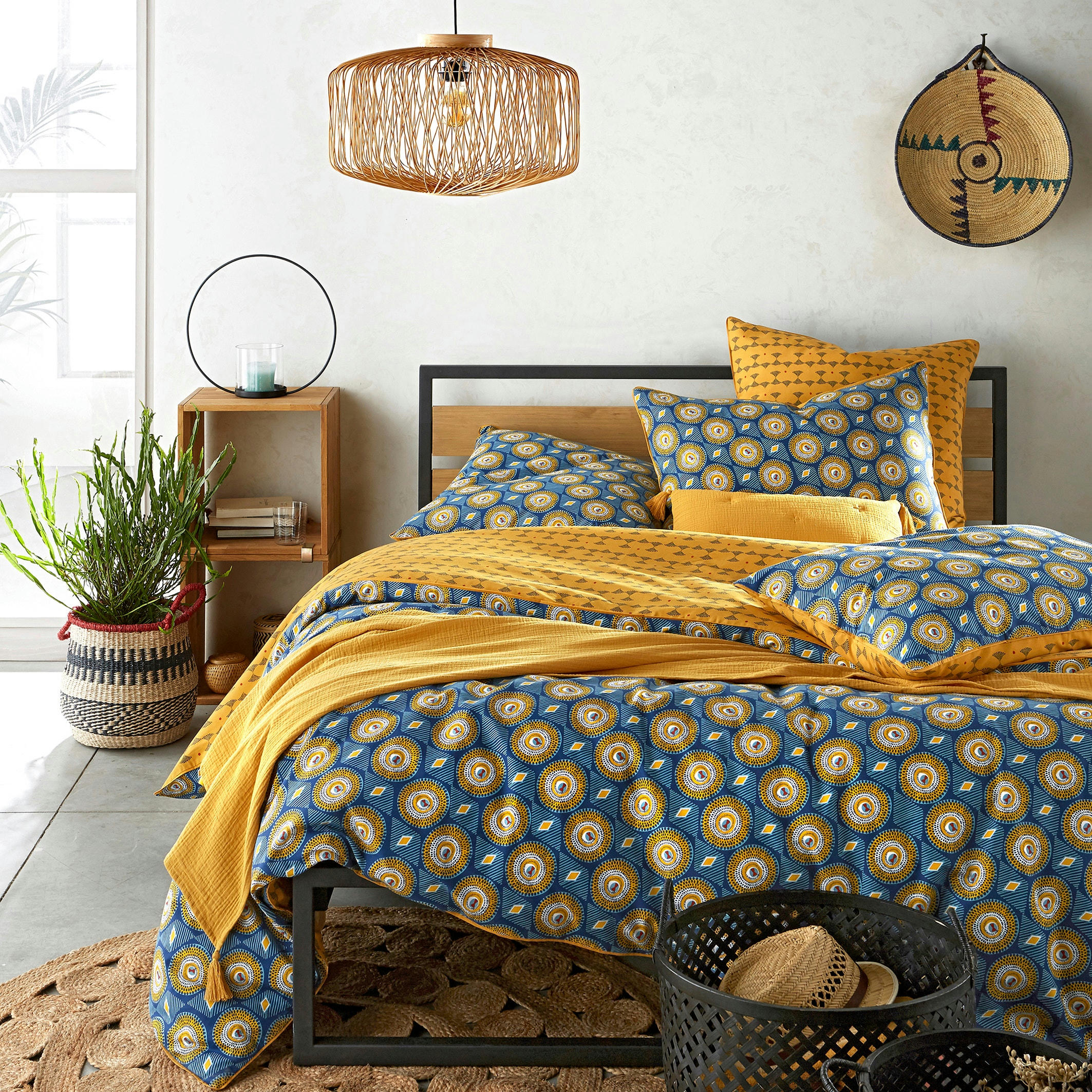 Drap housse en coton bonnet 25 cm