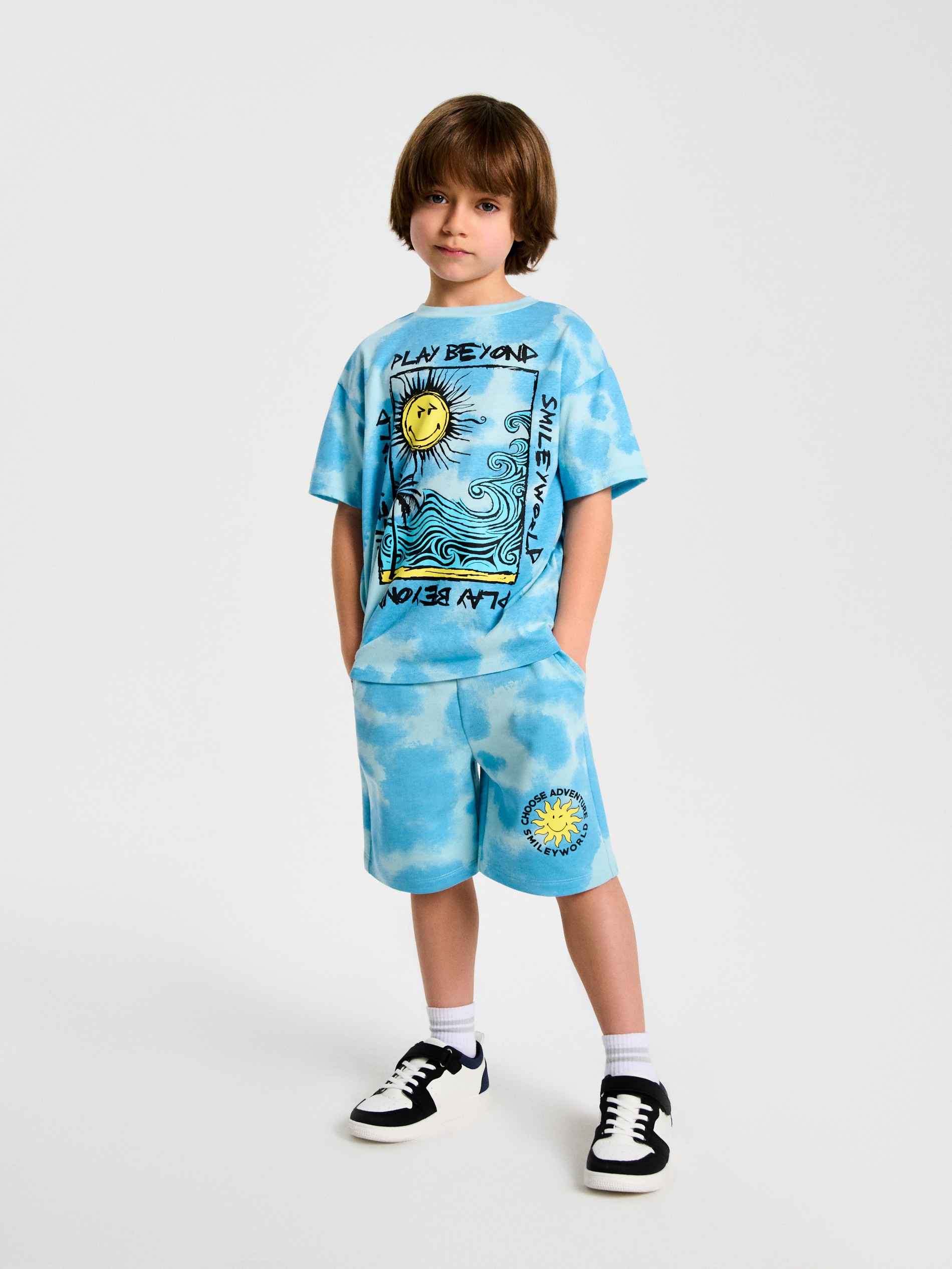 Szorty tie dye SmileyWorld®