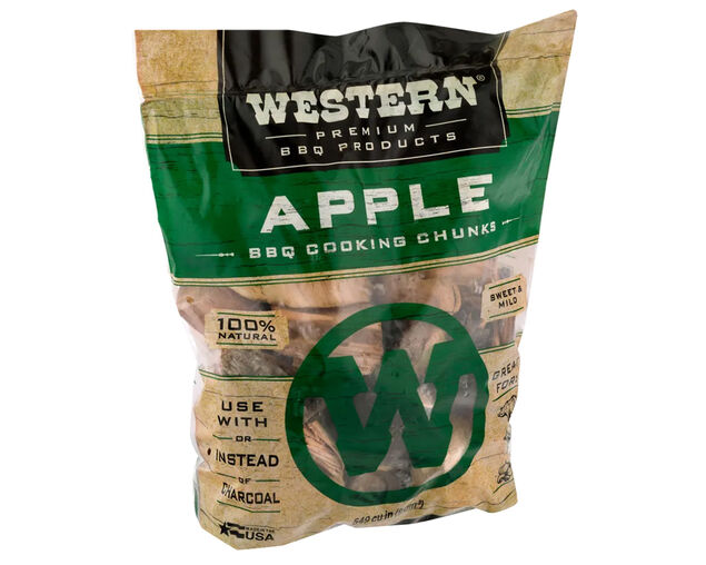 Western Premium Smoking Wood Chunks - Apple