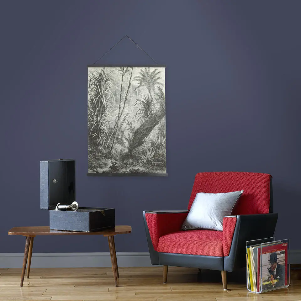 Art for the Home Jungle Amazone Textiel Poster 80x60 cm