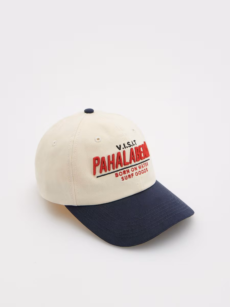 Baseball Cap With Embroidery