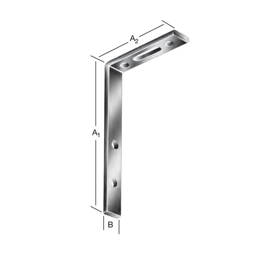 VINKEL VORMANN GALVINSERT 180X62MM