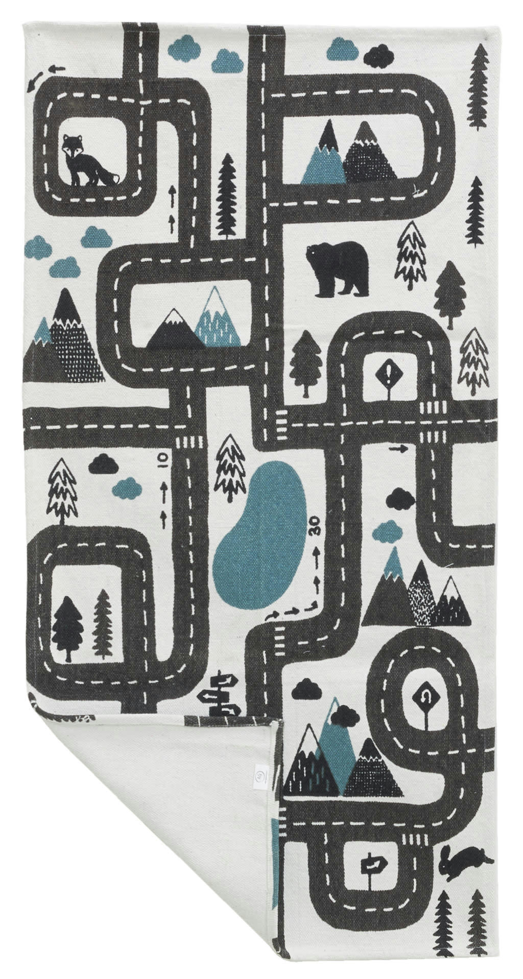 - Tapis enfant en coton road