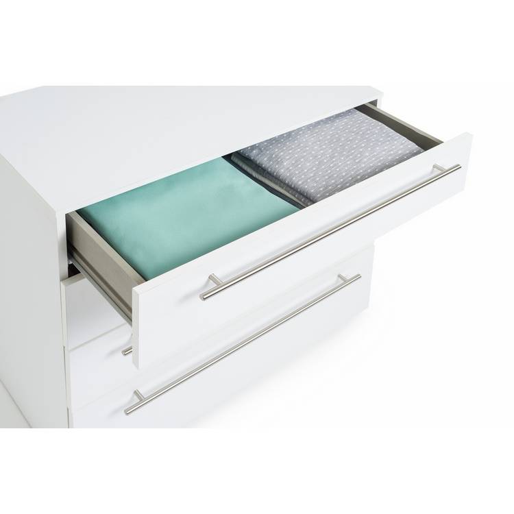 Habitat Atlas 4 Drawer Chest - Black & Brown