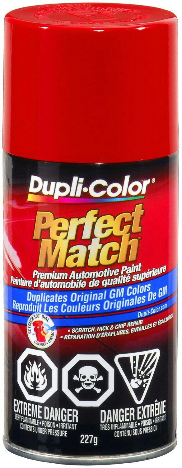 Dupli-Color Perfect Match Premium Acrylic Lacquer Automotive Aerosol Spray Paint, Torch Red (70 WA9075), 227-g