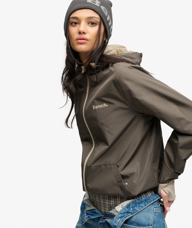 Bench Hooded Shell Zip Jacket