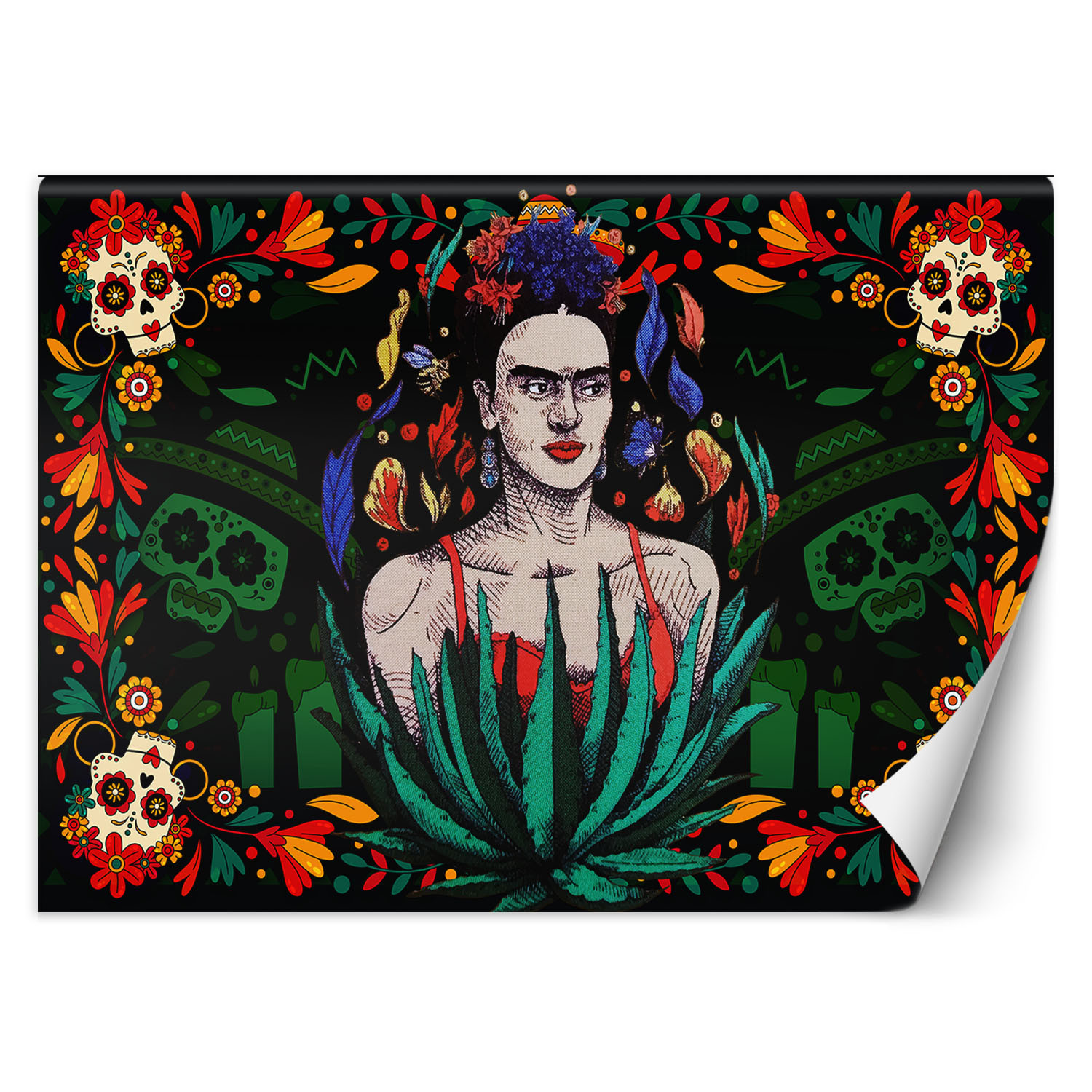 Feeby Fototapeta, Frida Kahlo w meksykańskiej odsłonie 150x105