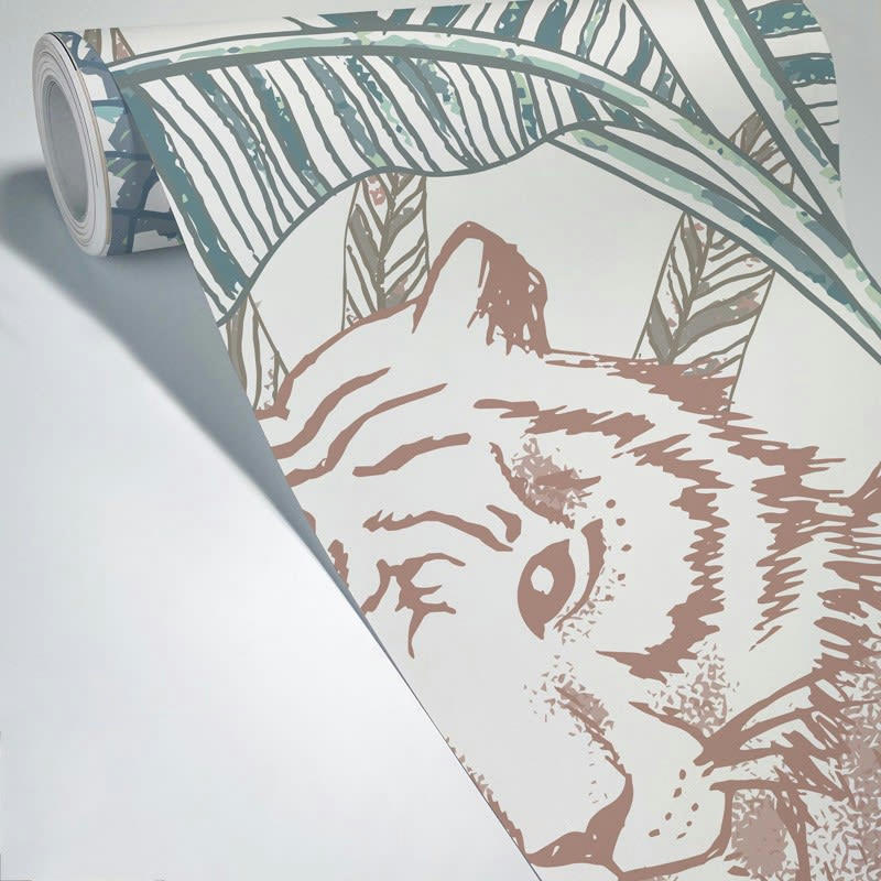 PARADIS PERDU - Papier Peint Panoramique L336xH270cm Multicolore Animaux