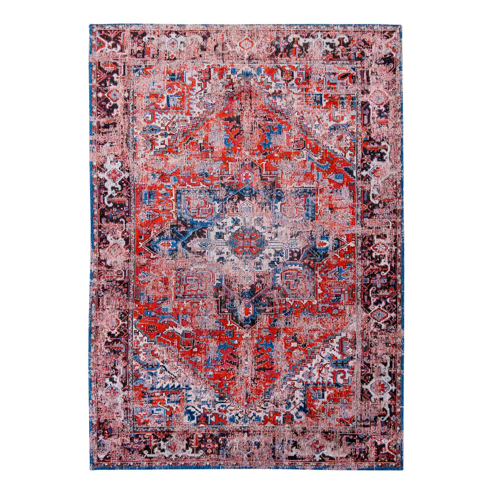 Louis De Poortere vloerkleed Classic Brick - rood - 170x240cm