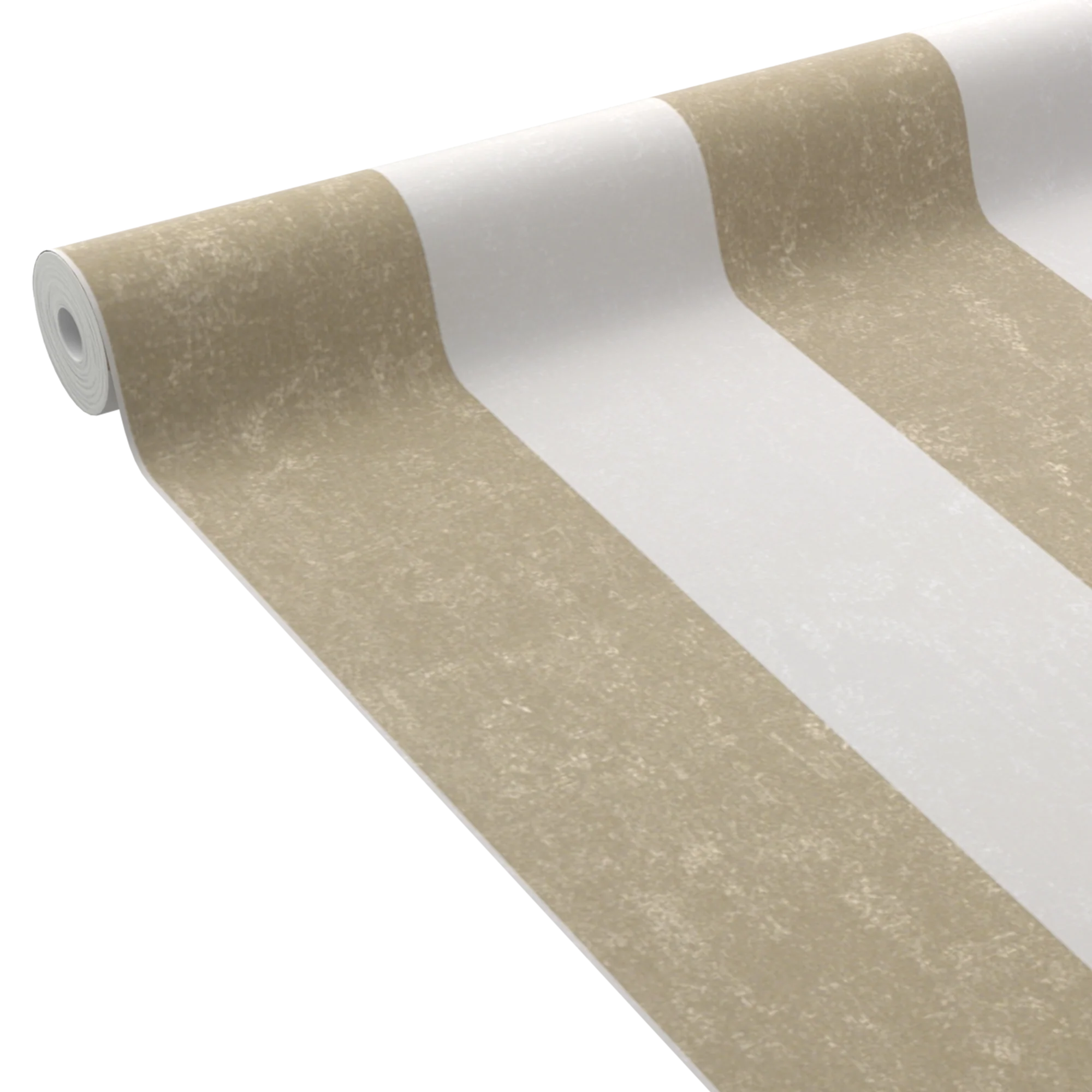 4MURS Papier peint intissé PALAZZO STRIPE or et blanc