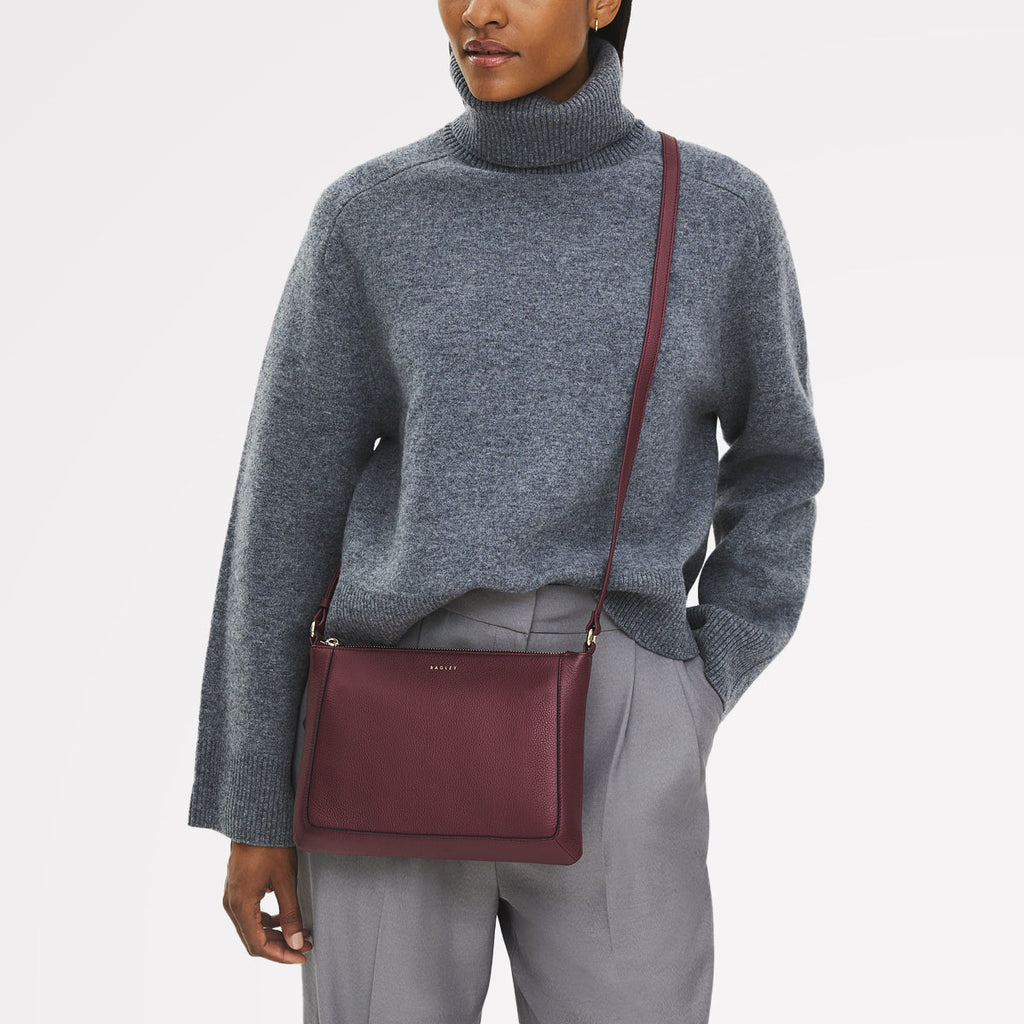 Kew Way - Small Ziptop Cross Body Bag