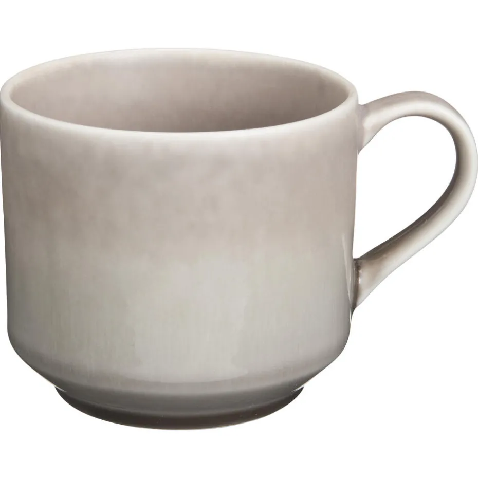 Kwantum Mokken | Mokken | Mok Met Oor Fiaz  400ml Grijs