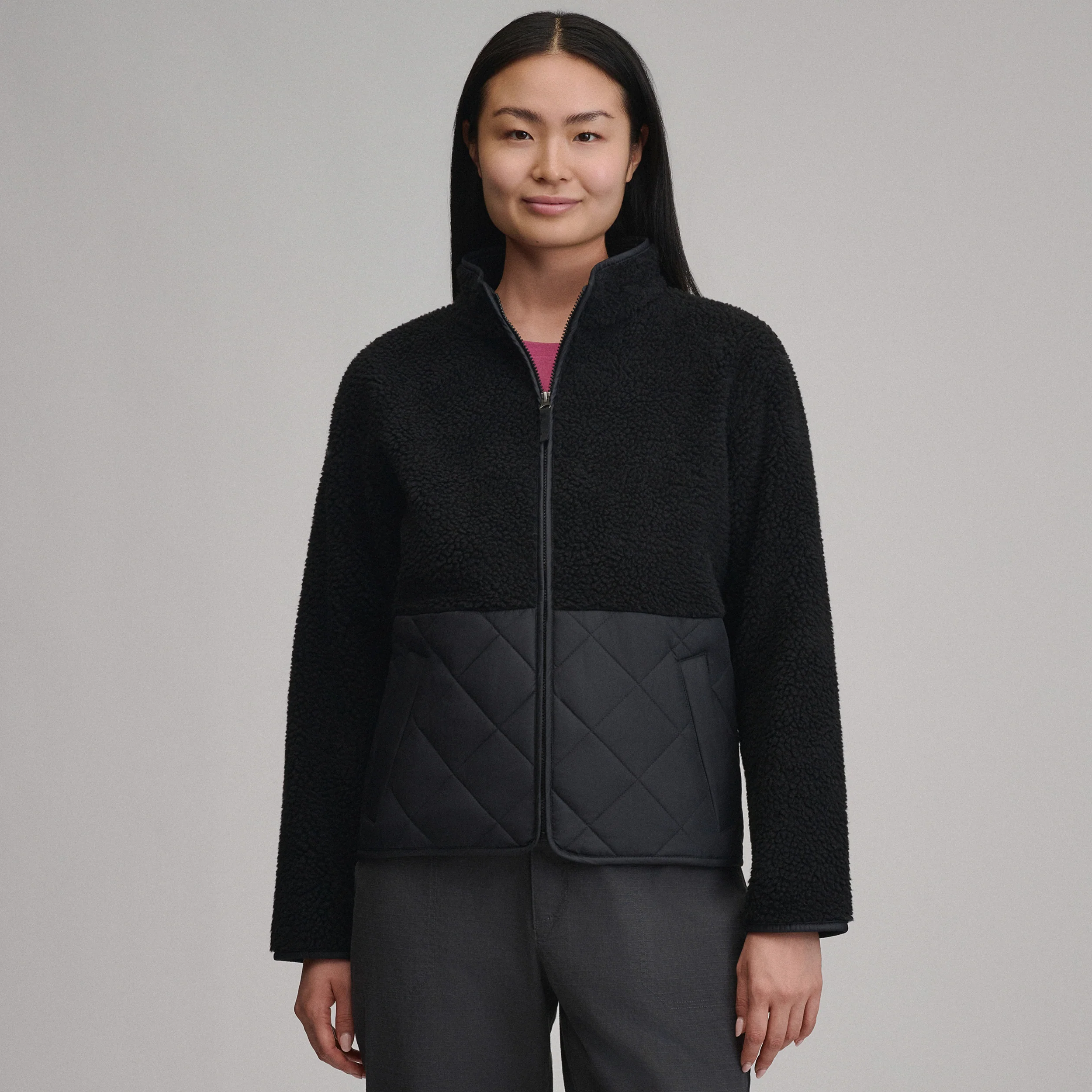 Women's Wander Mixed Media Fleece Jacket