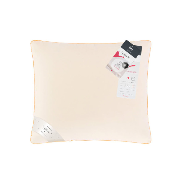 Poduszka Puch AMZ 40x60 cm Kremowy