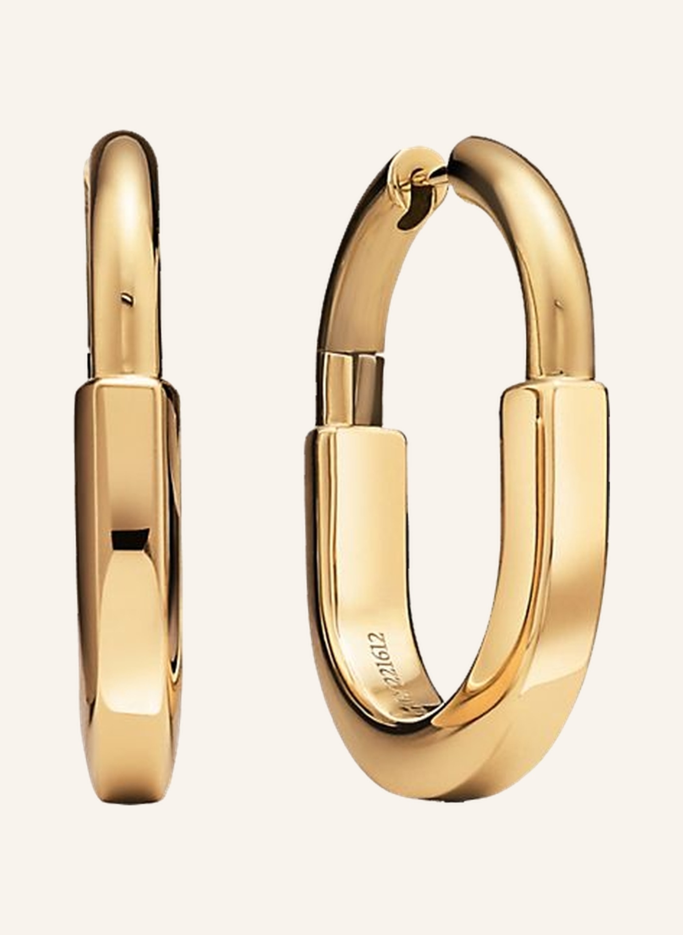 TIFFANY & Co. Creolen TIFFANY LOCK aus 18 Karat Gelbgold