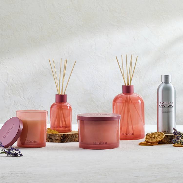 Habitat Multiwick Candle - Patchouli & Amber