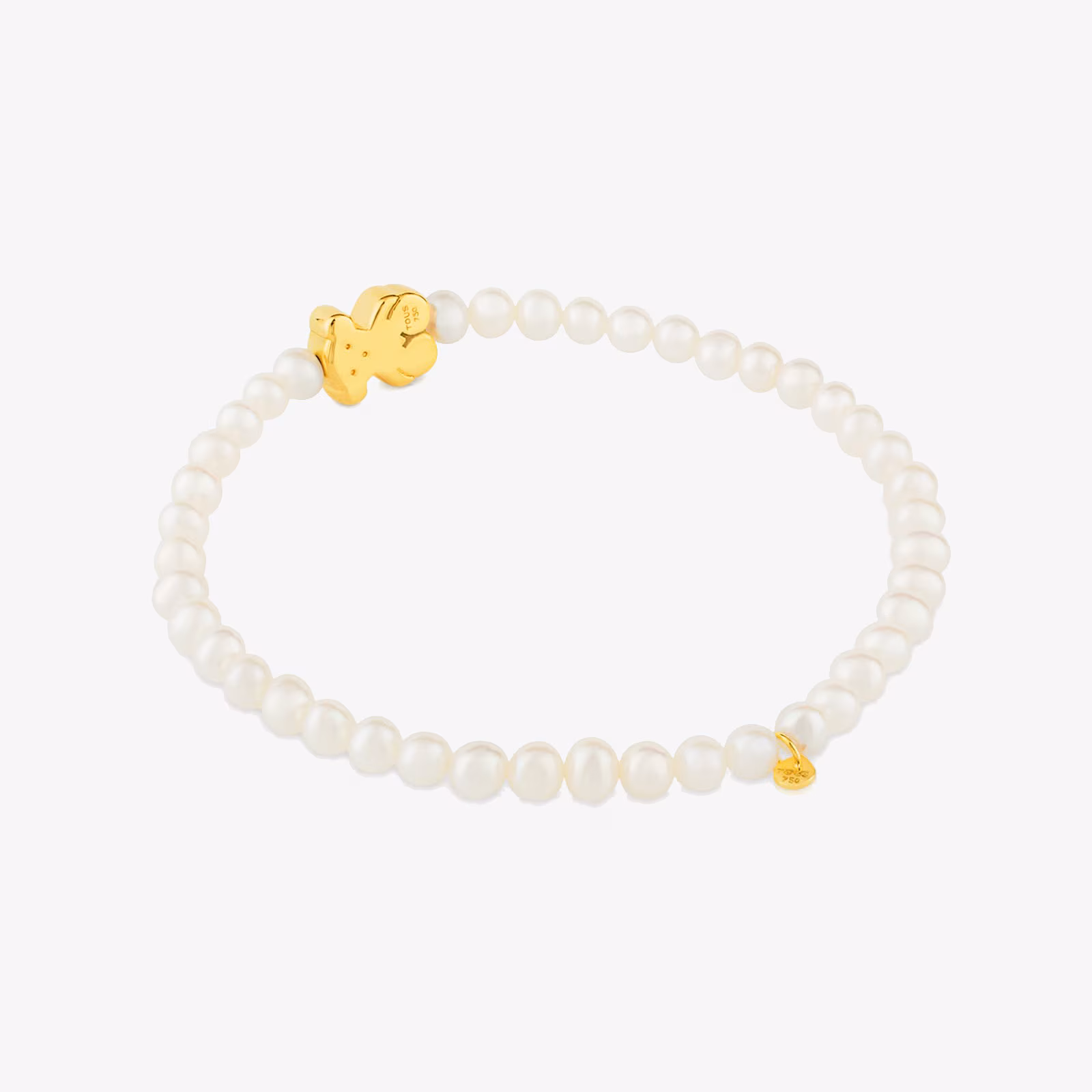 Pulsera en oro amarillo y perlas cultivadas Sweet Dolls