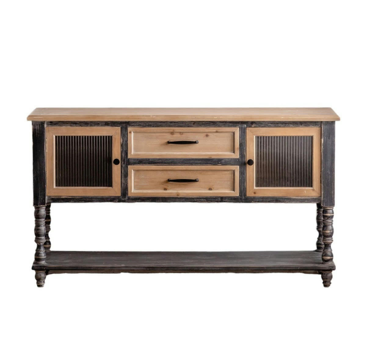 EBENI - Rangement en bois de Pin L140