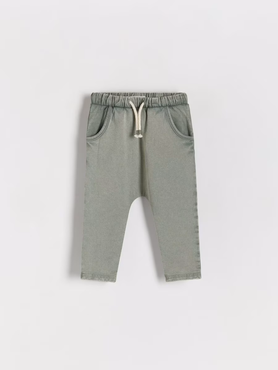 Sweatpants With Wash Effect