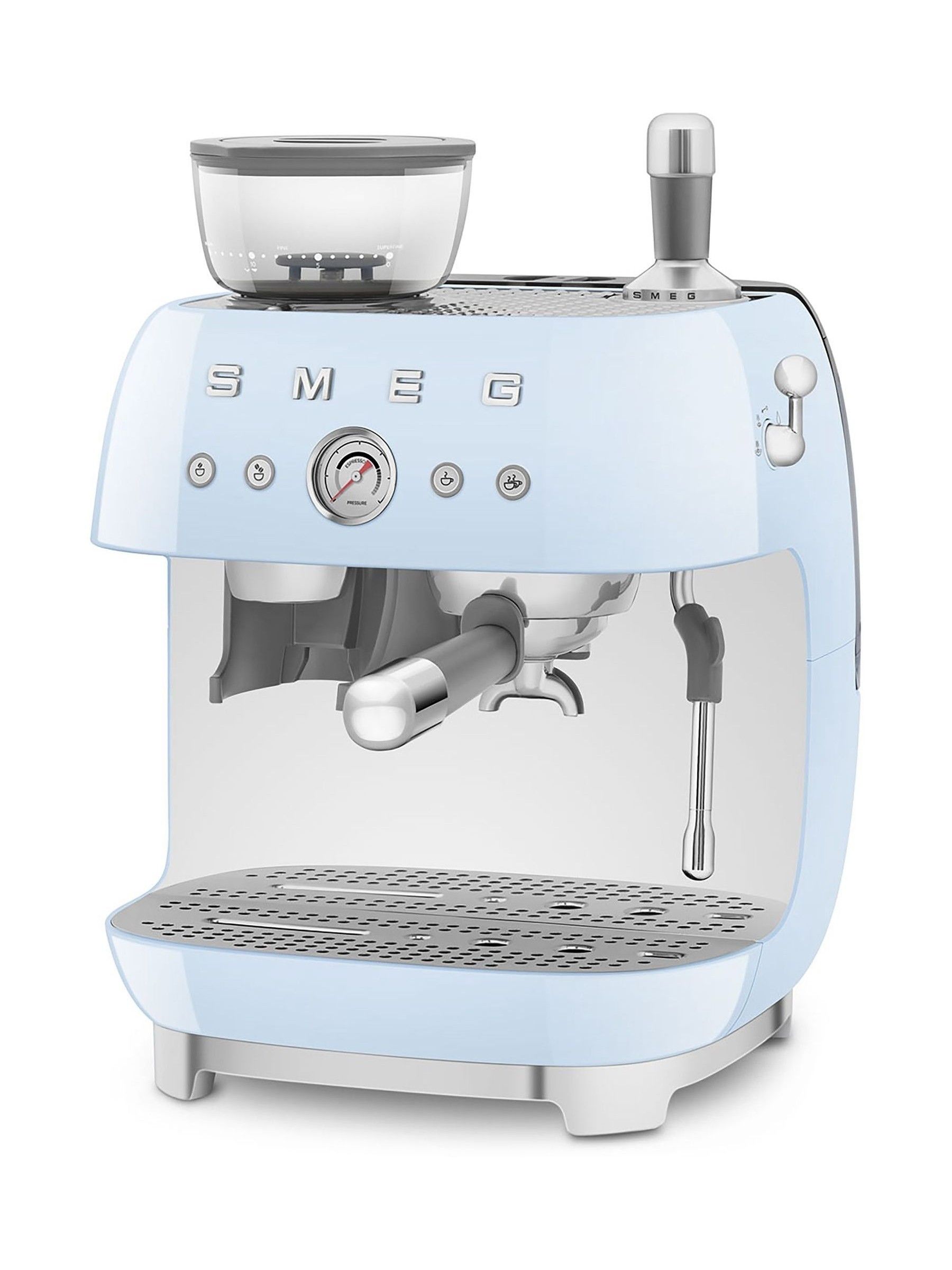 Smeg Pale Blue Espresso Coffee Machine