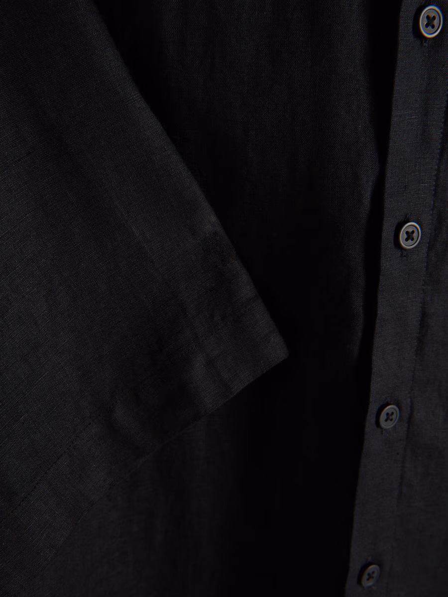 Oversized Linen Shirt