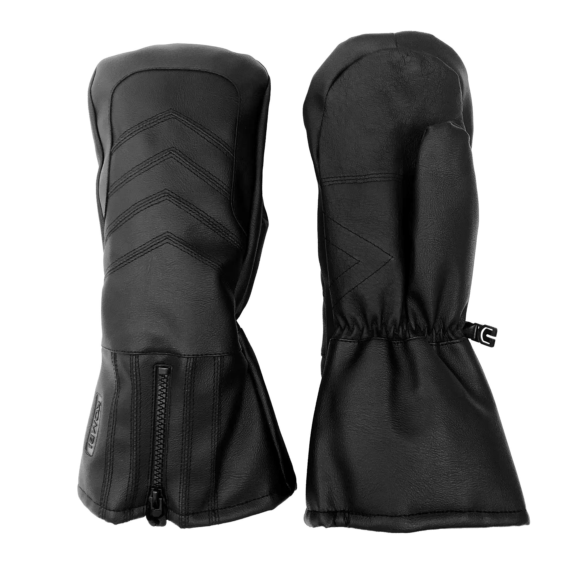 Kombi Men's Thermal Insulated Leather Palm Winter Ski Snowmobile Mitts/Mittens Waterproof
