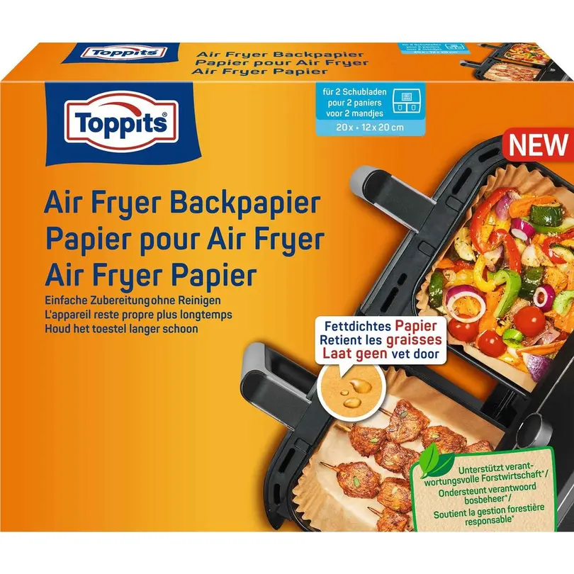 Backpapier 20er-Set Toppits