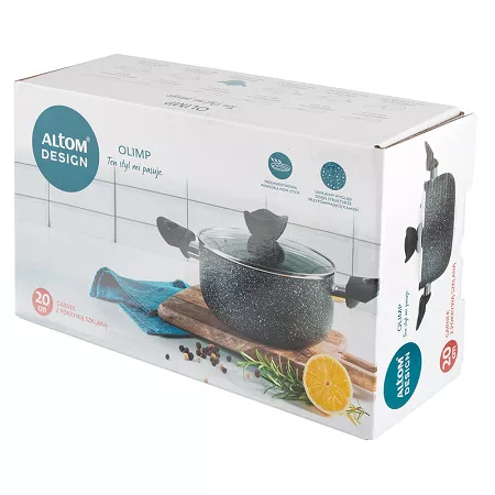 Garnek 2,5 L / 20 cm Altom Design - Olimp 07.OLI.G20