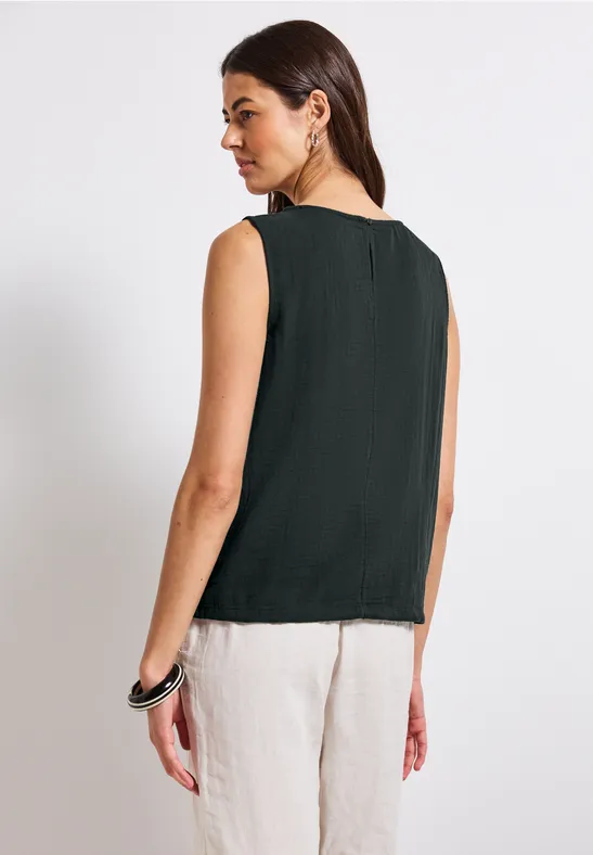 Musselin Blusentop