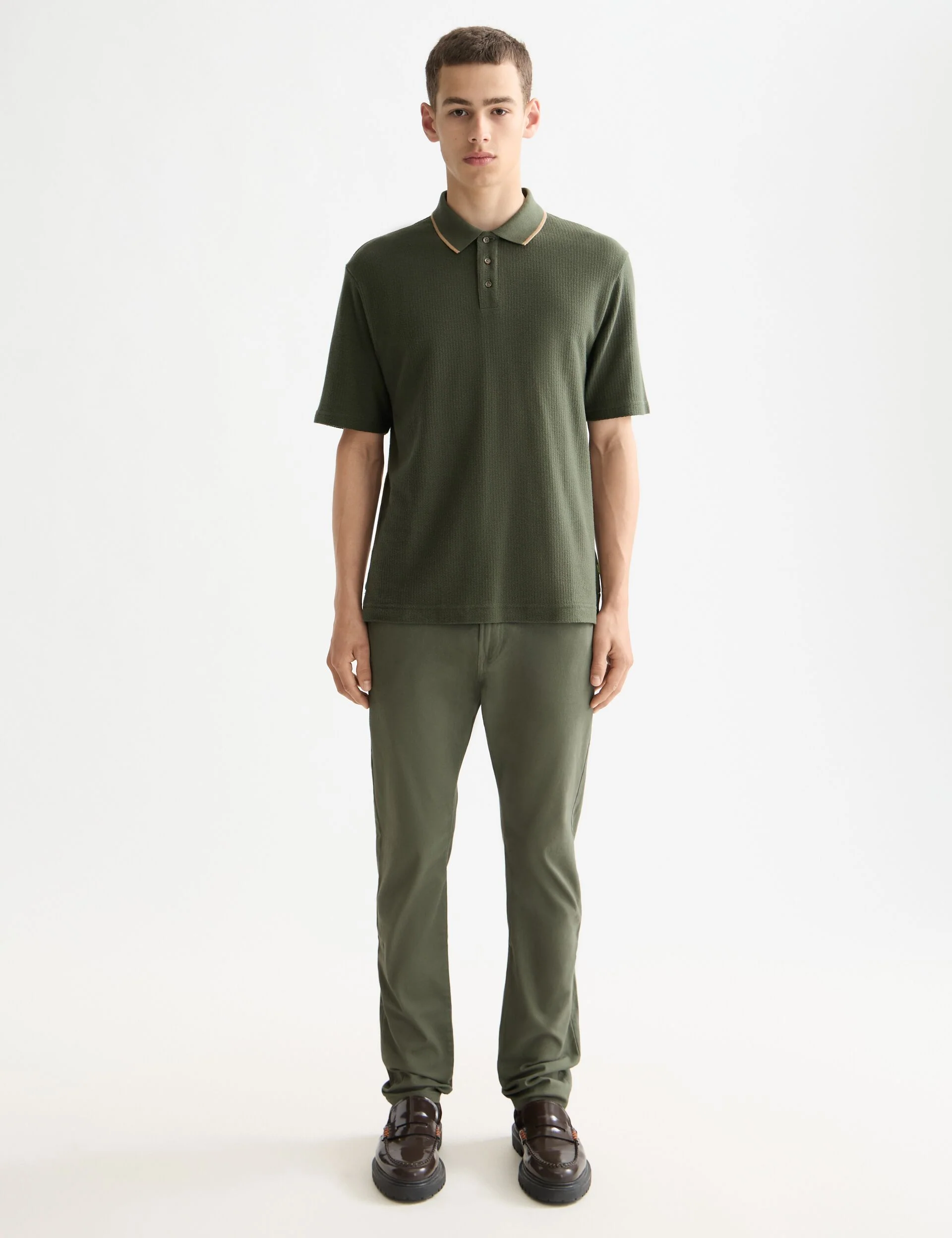 Ralston- cotton-blend twill regular slim fit 5-pocket pant