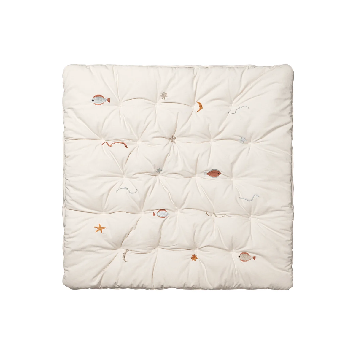 Ferm Living - Harbour Spielmatte, 100 x 100 cm, natur