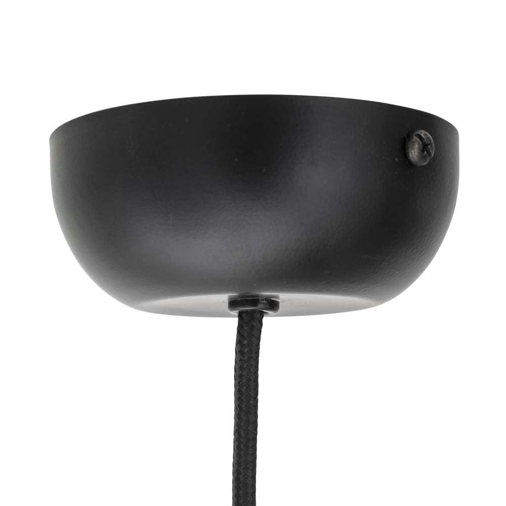 - Lampe suspendue bleu en coton D40cm