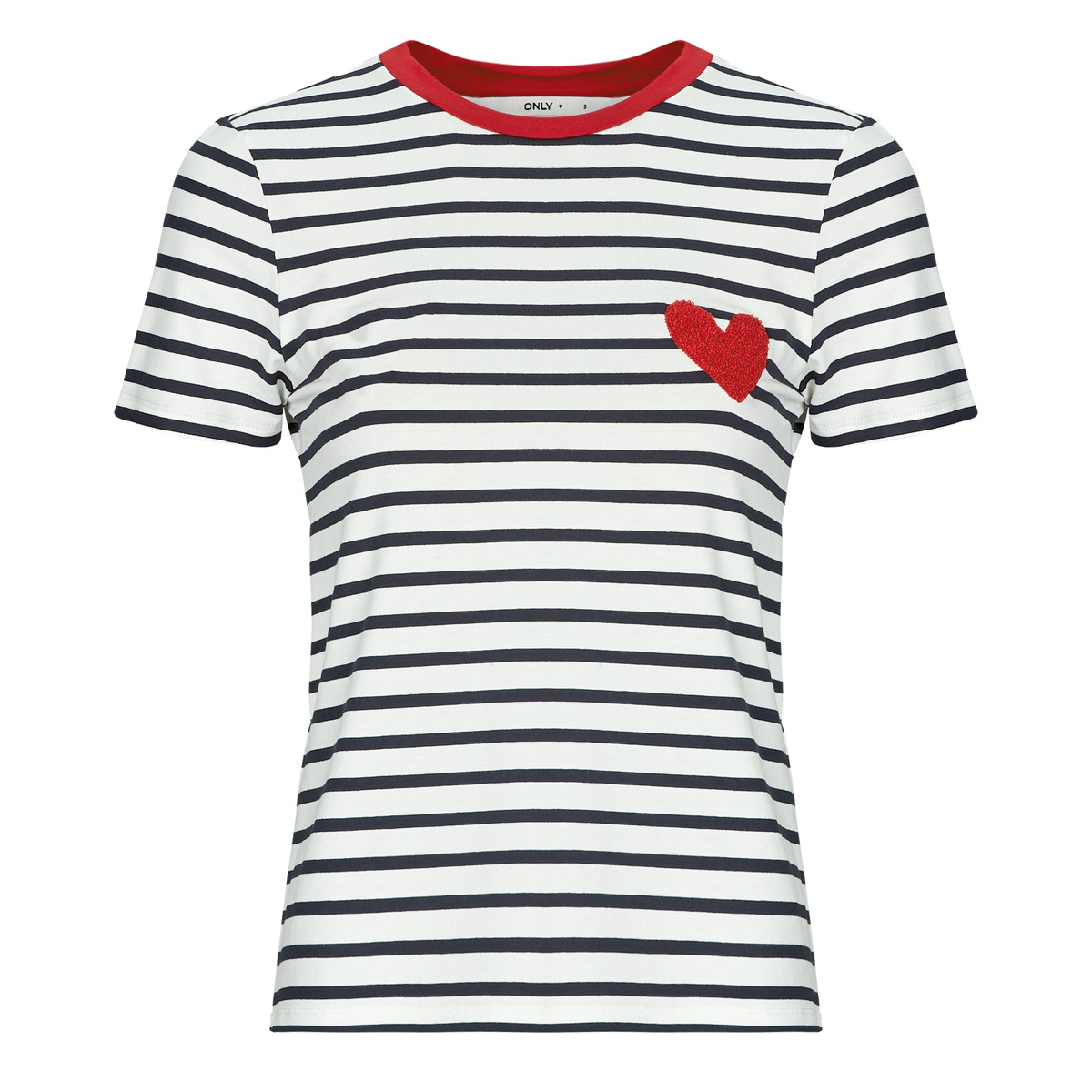 Only - ONLHEART LIFE S/S TEE - Multicolour
