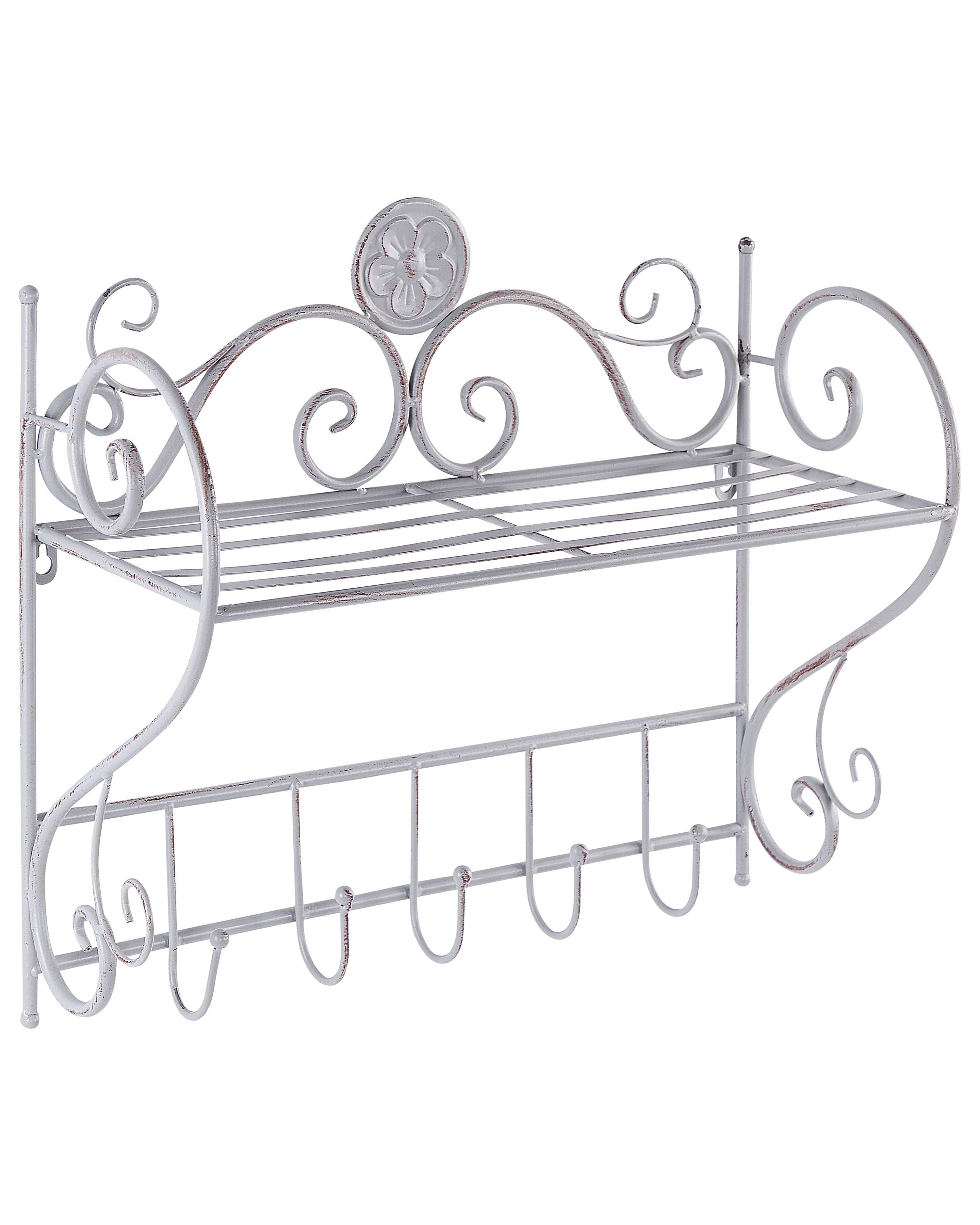 Wall Shelf OSORNO Metal Grey